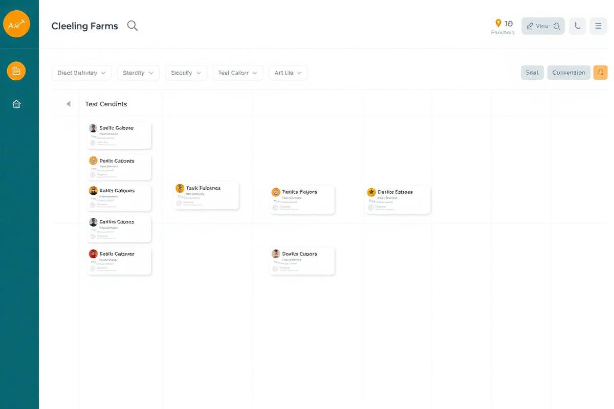 CRM pipeline view with lead scoring and follow-up automation
